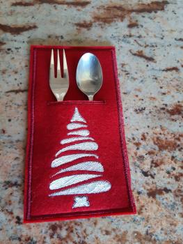 ITH - Stickdatei Bestecktasche Tannenbaum2